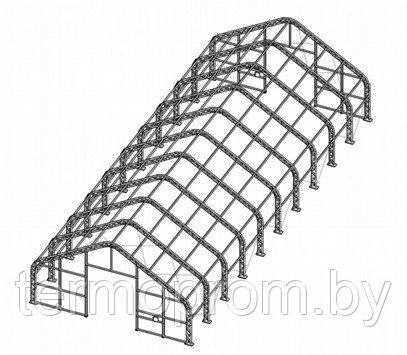 Каркасно-тентовые ангары - фото 10 - id-p170484398