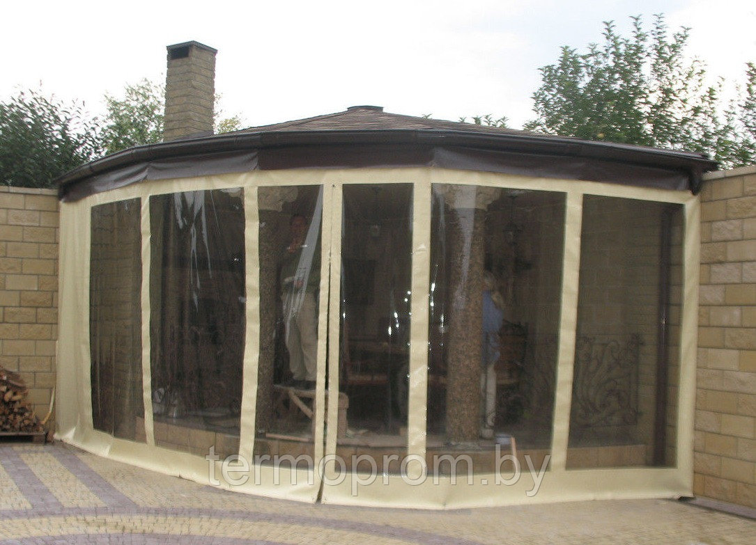 Прозрачные шторы для навеса - фото 5 - id-p170484465