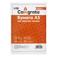 Бумага А5 500л Calligrata, 80 г/м2, бел 146% CIE, в т/у плёнке