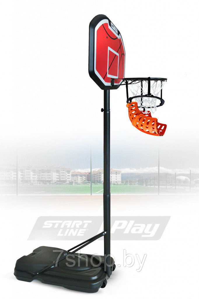 Баскетбольная стойка SLP Standard-019 с возвратным механизмом - фото 1 - id-p170488037