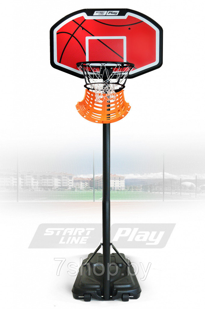 Баскетбольная стойка SLP Standard-019 с возвратным механизмом - фото 2 - id-p170488037