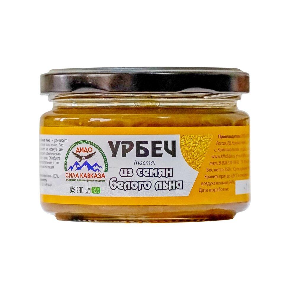 Урбеч из семян белого льна Дидо 250 г