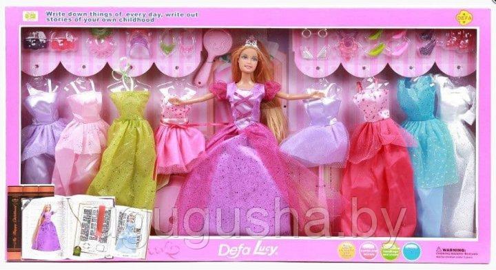 DEFA Кукла Defa Lucy Мои наряды, в наборе 8 платьев и 20 аксессуаров - фото 2 - id-p170496032