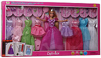 DEFA Кукла Defa Lucy Мои наряды, в наборе 8 платьев и 20 аксессуаров