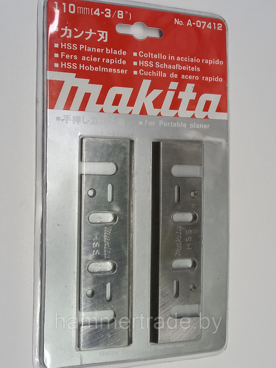 Ножи для электрорубанка 110х29х3 мм для Интерскол, MAKITA, DWT, Диолд ...