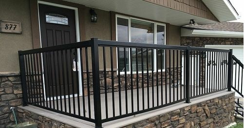 Ограждение сварное на балкон и террасу модель 20/1