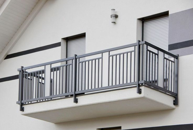 Ограждение балконное металлическое модель 23/1 - фото 1 - id-p170507623