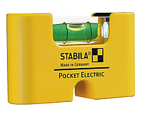 Пластиковый уровень STABILA Pocket Electric