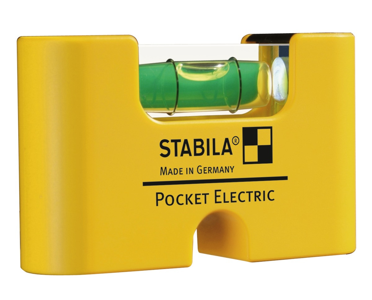 Пластиковый уровень STABILA Pocket Electric - фото 1 - id-p170507638