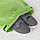 Сумка мешок для обуви флизелин , 35х40см, на шнурке, зелёный, фото 4