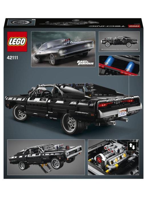 Конструктор Lego Technic 42111 Dodge Charger Доминика Торетто - фото 2 - id-p170508725