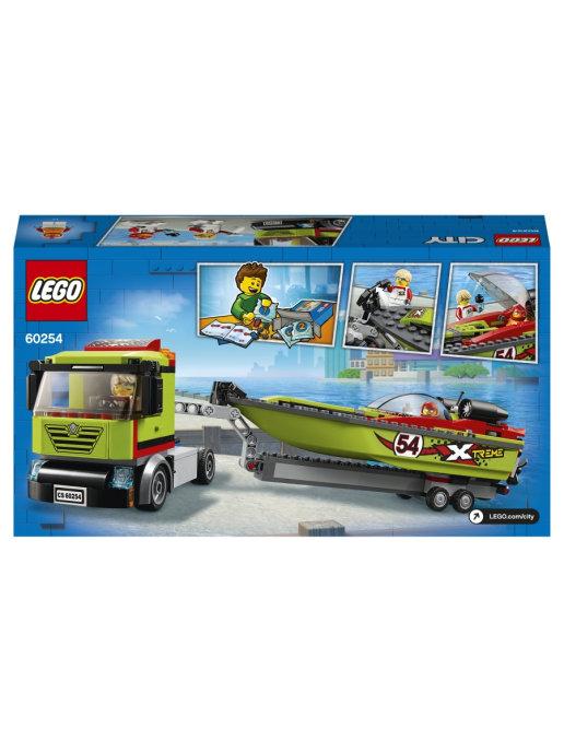 Конструктор Lego City 60254 Транспортировщик скоростных катеров - фото 3 - id-p170508864