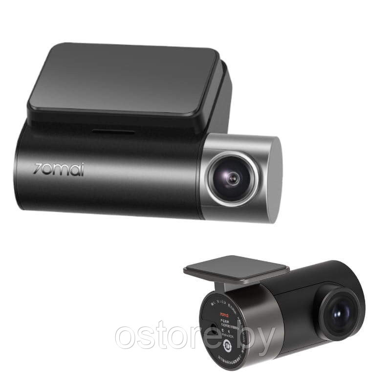 Автомобильный видеорегистратор Xiaomi 70mai Dash Cam Pro Plus+ A500S + RC06 Rear Camera - фото 1 - id-p170517731