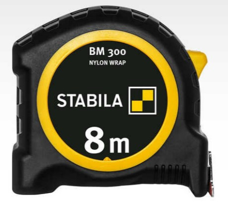 Карманная измерительная рулетка STABILA BM 300, 8 м - фото 1 - id-p170507716