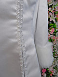 Пальто белое атласное № 25 размер 46-50 Б.У. Продажа, фото 6