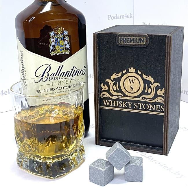 Подарочный набор для виски PREMIUM «Whisky Stones» - фото 1 - id-p170321555