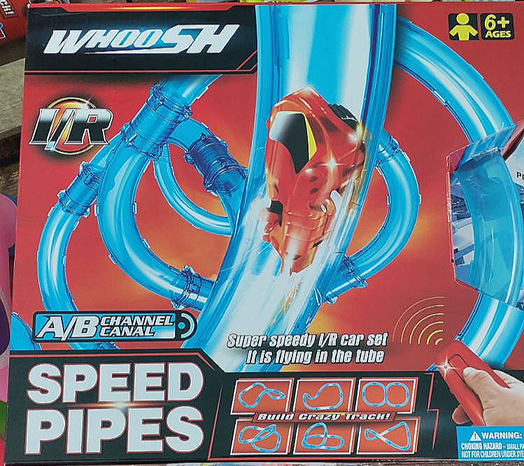 Трубопроводные гонки Chariots Zipes Speed Pipes. Трасса трубопроводные гонки DC1801 на радиоуправлении - фото 1 - id-p170534943