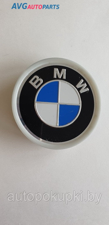 Заглушка литого диска BMW. Наружный диаметр: 68мм. Посадочный диаметр: 65мм. , 322253 - фото 1 - id-p170539127