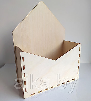 Коробка деревянная Конверт