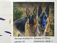 Рисование по номерам 50*40 друзья