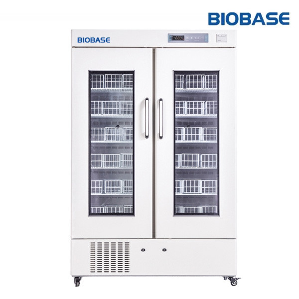 Холодильники для хранения крови Biobase серии BBR-4V двухдверные