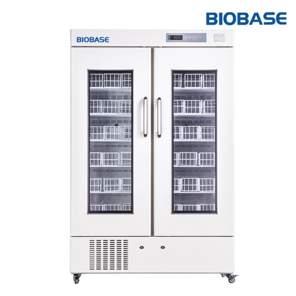 Холодильники для хранения крови Biobase серии BBR-4V двухдверные - фото 1 - id-p170544197