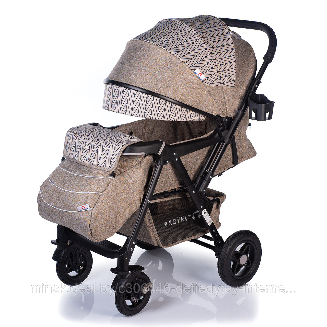 Коляска прогулочная с перекидной ручкой Babyhit Sense Pluse Arrow Beige