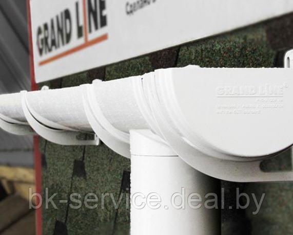 Заглушка желоба универсальная Grand Line (Гранд Лайн) ПВХ 120 мм белая - фото 5 - id-p170546623