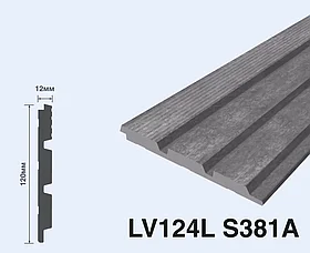 Панель из фитополимера LV124L S381A 12x120x2700 мм (ВхШхД)