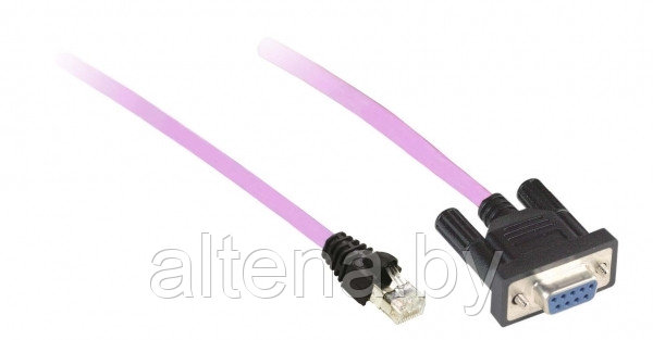 CANOPEN CABLE, 0,5M, SUB-D 9 FEMALE/RJ45 - фото 1 - id-p170555122