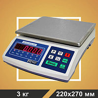 Весы МТ 3 В1ДА (0,5/1;220х270) "Ф-стандарт" RS232