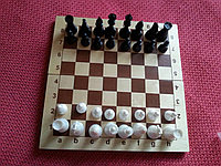 Шахматы Ш 18 гроссмейстерские пластмассовые