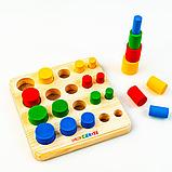 Цветные столбики - сортер, фото 2