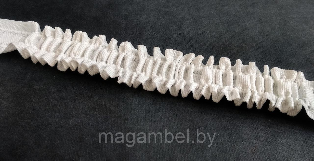 Плотная маркизная лента для штор и гардин со свободной сборкой 2 см