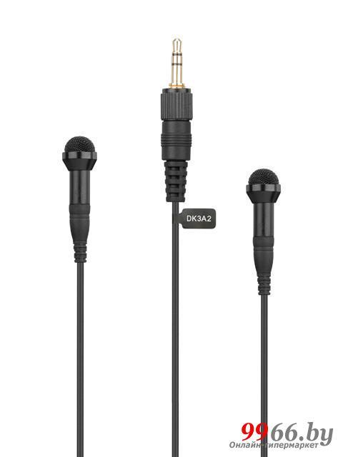 Профессиональный петличный микрофон Saramonic DK3A2 двойная петличка для телефона