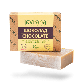 Мыло ручной работы Шоколад, Levrana, 100 гр