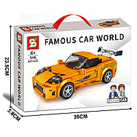 Конструктор ,Famous Car World - Известные автомобили, арт.5116