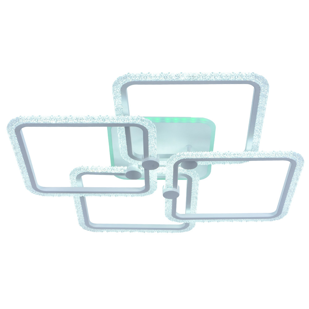 Светодиодная люстра 8011/4 WHT 144W+10W RGB