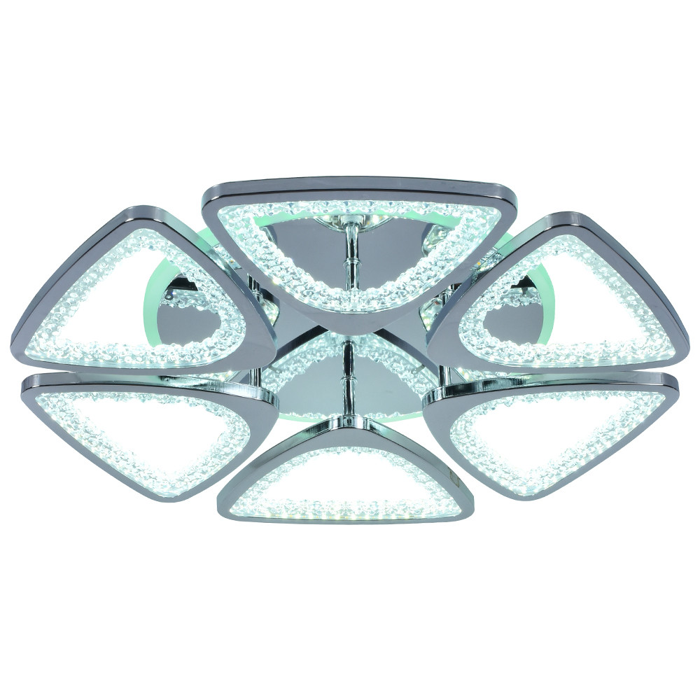 Светодиодная люстра 8031/6 CHR 120W+8W RGB