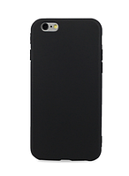 Силиконовый чехол-бампер для Apple iPhone 6 / 6s (накладка силикон) черный. Silicon Case