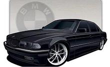 Автомобильные коврики в салон и багажник для BMW 7 серия E38 (1994-2001)