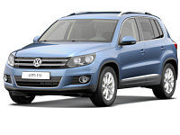 Автомобильные коврики в салон и багажник для VOLKSWAGEN Tiguan (2007- 2017)