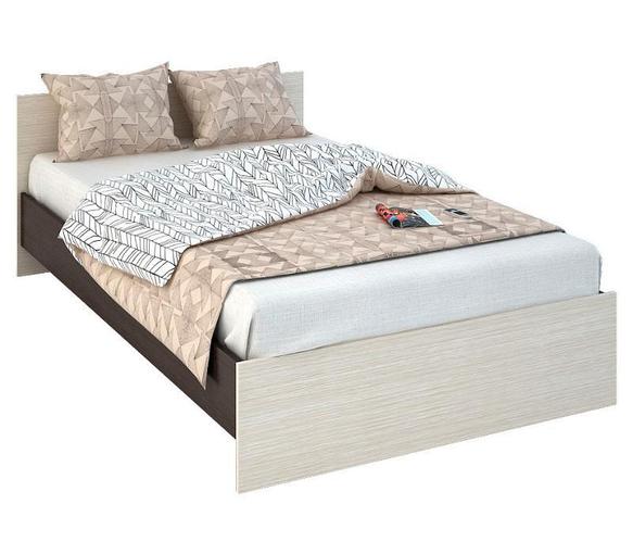 Кровать Бася 120x200 КР-556 венге/дуб белфорд