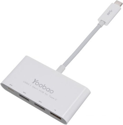 USB-хаб Yoobao YB-H1C3A/C, фото 2
