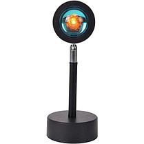 Светодиодная лампа с эффектом заката Sunset Lamp + пульт дистанционного управления, фото 3