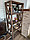 Стеллаж декоративный деревянный "Лофт Прайм" В1800мм*Д700мм*Г400мм, фото 3