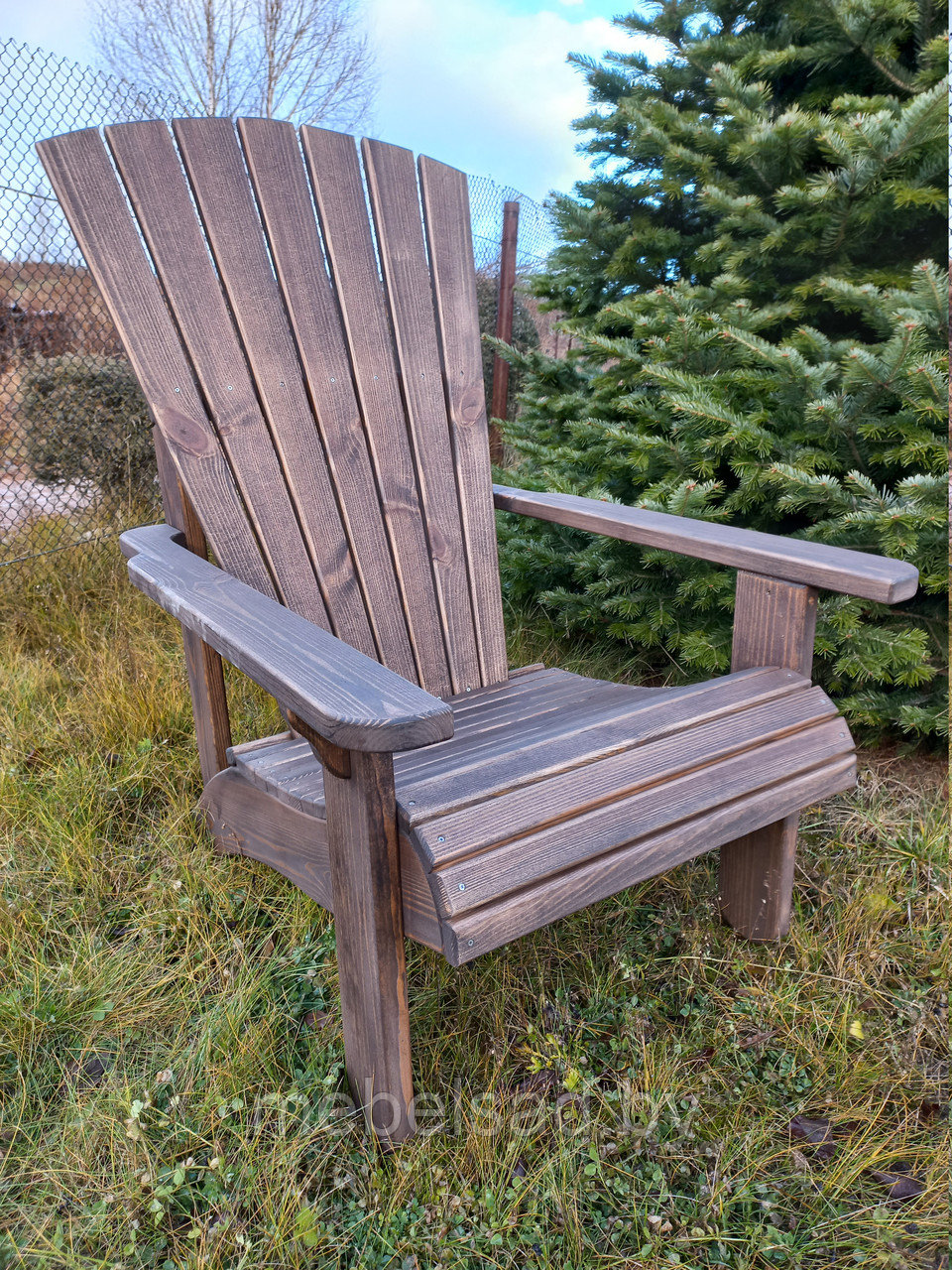 Кресло дачное деревянное "Адирондак Небраска"