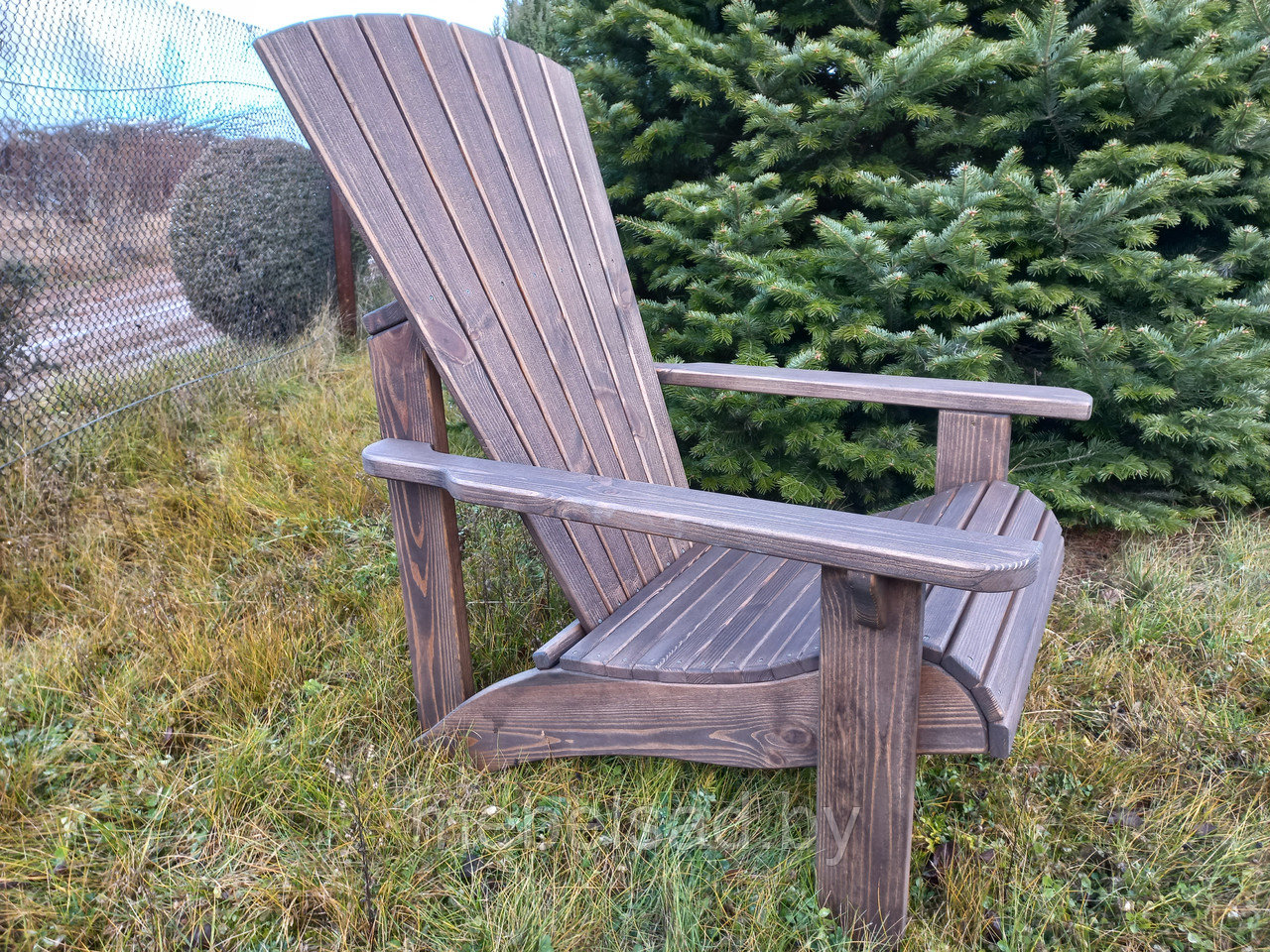 Кресло дачное деревянное "Адирондак Небраска" - фото 4 - id-p170589712