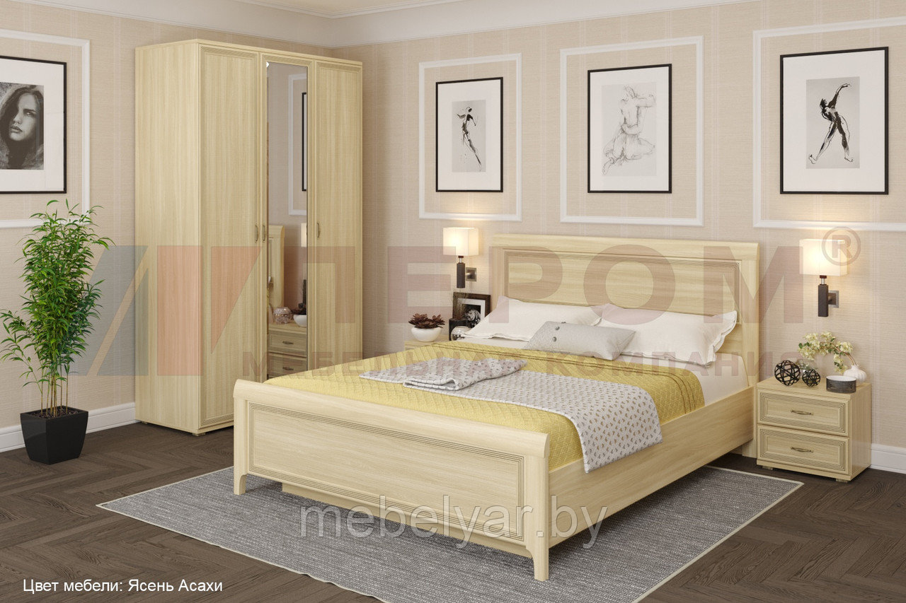 Спальня Лером Карина - композиция 2 (Ясень Асахи) - фото 1 - id-p170596435