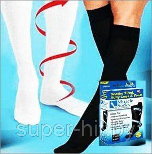 Гольфы Miracle Socks компрессионные от варикоза размер S/M (р. 36-40)